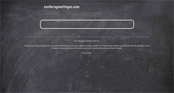 Desktop Screenshot of anchoragecottages.com