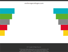 Tablet Screenshot of anchoragecottages.com